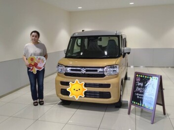 スペーシアご納車させていただきました！！！